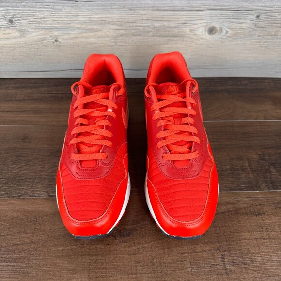 Nike Air Max 1 Mens Size 10.5 Gym Red Sail University Red Crimson HQ3607 687 - Picture 4 of 9